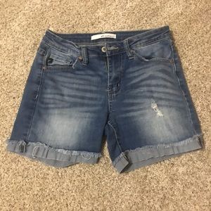 Kancan denim shorts